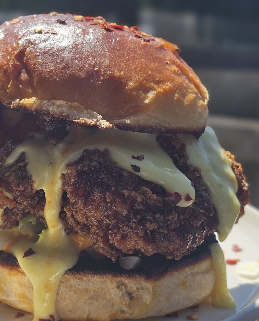 Wagyu & Feather, Buttermilk Spicy Chicken Melt